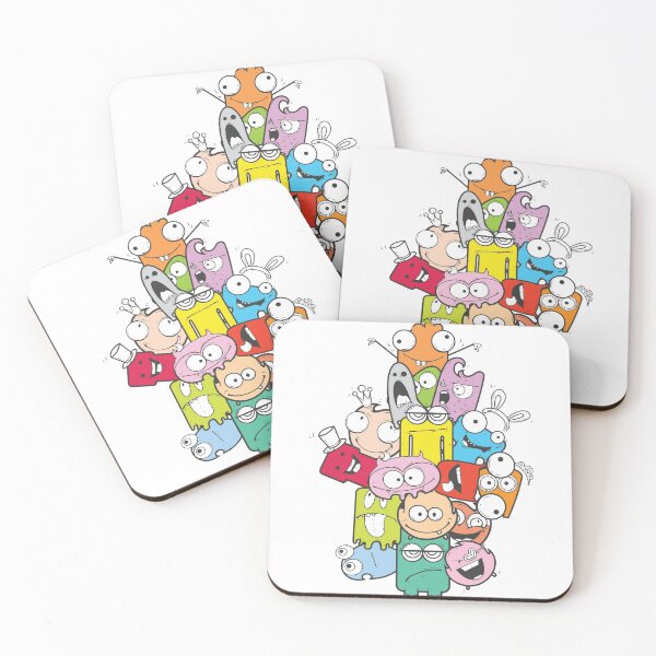 Item preview, cute monsters designed and sold by FunPurchase.
