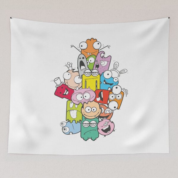 Item preview, cute monsters designed and sold by FunPurchase.