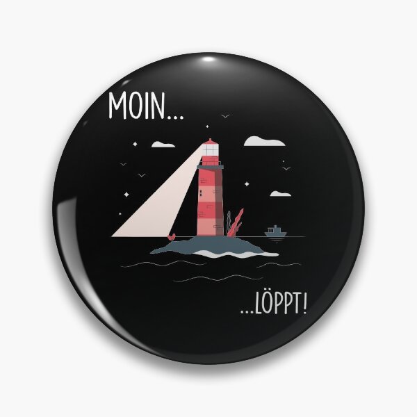 Item preview, Moin North Sea Lighthouse & Seagulls Beach Vacation Sea Gift designed and sold by Lenny Stahl.