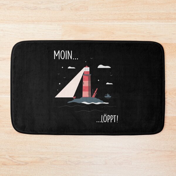 Item preview, Moin North Sea Lighthouse & Seagulls Beach Vacation Sea Gift designed and sold by Lenny Stahl.