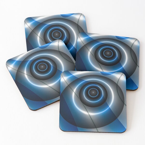Item preview, Blue Circles Fractal designed and sold by Fernando Margolles.