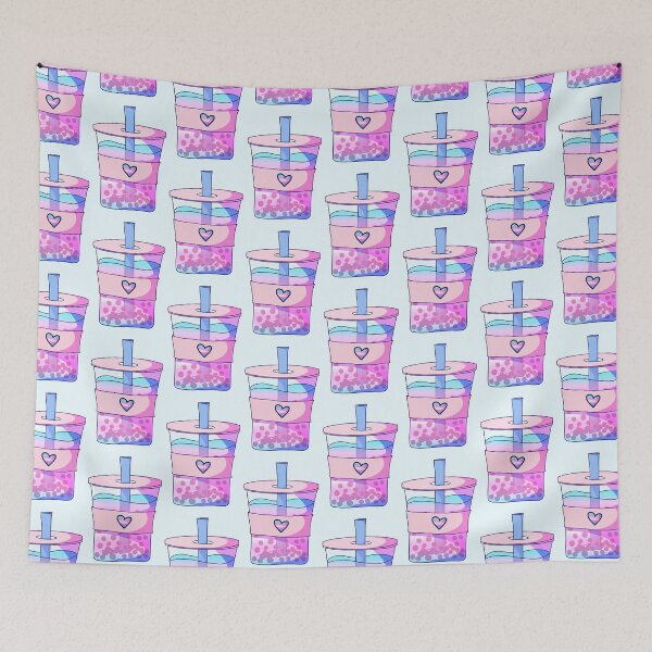 Item preview, Trans Pride Bubble Tea designed and sold by ForTheFrogWar.