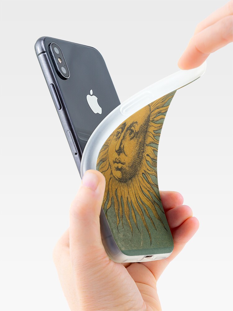 Alternate view of Vintage Sun Tarot iPhone Case & Cover