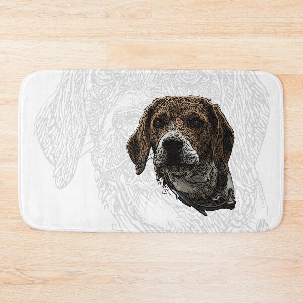 Item preview, Beagle Head Vector Illustration with shadow designed and sold by ranker666.