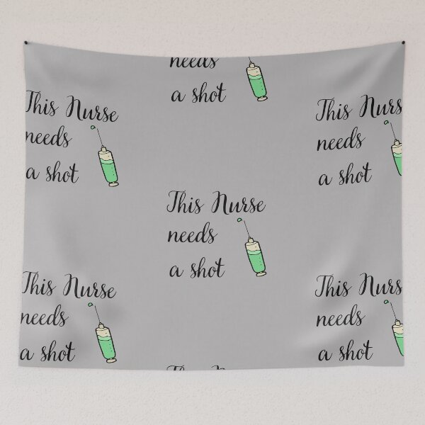 Item preview, This Nurse Needs A Shot designed and sold by SportyDogShop.