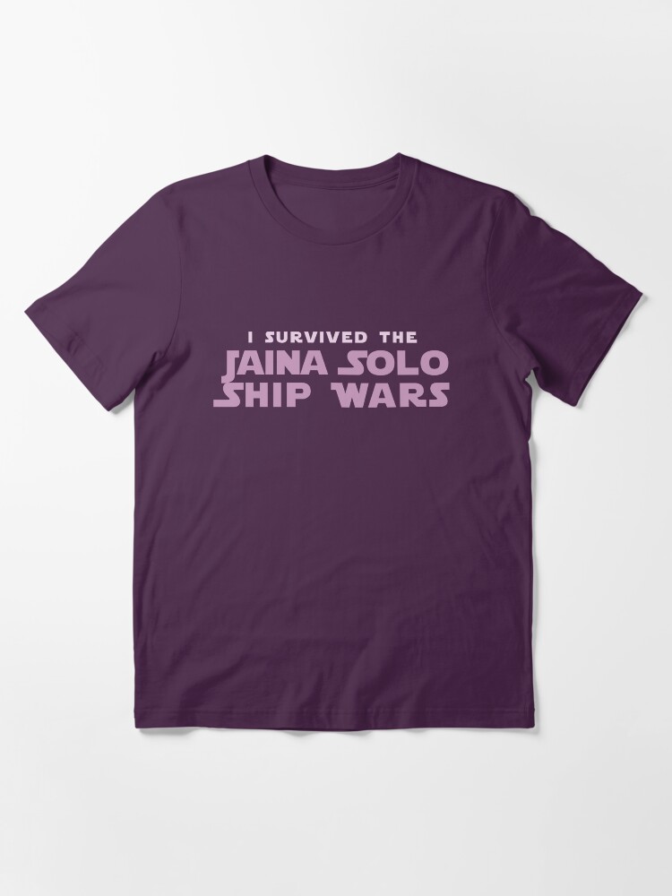 Alternate view of I Survived the Jaina Solo Ship Wars Essential T-Shirt