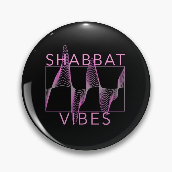 Item preview, Shabbat Vibes Pink Edition designed and sold by JAM: Jewish Artistic Merch.