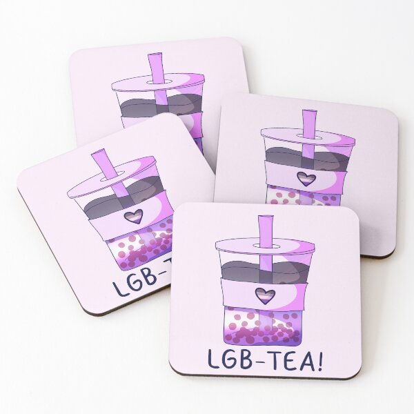 Item preview, Asexual Pride Bubble Tea designed and sold by ForTheFrogWar.