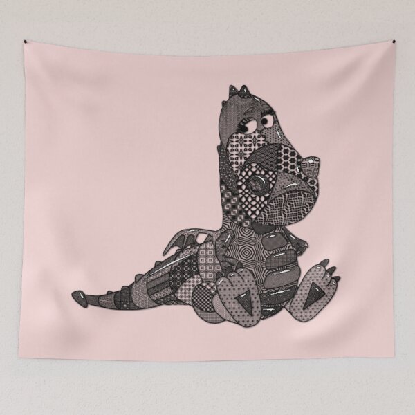 Item preview, Sad little doodle dragon. designed and sold by Kay Patterson.