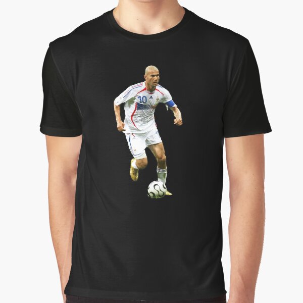 zindine zidane football T-shirt graphique