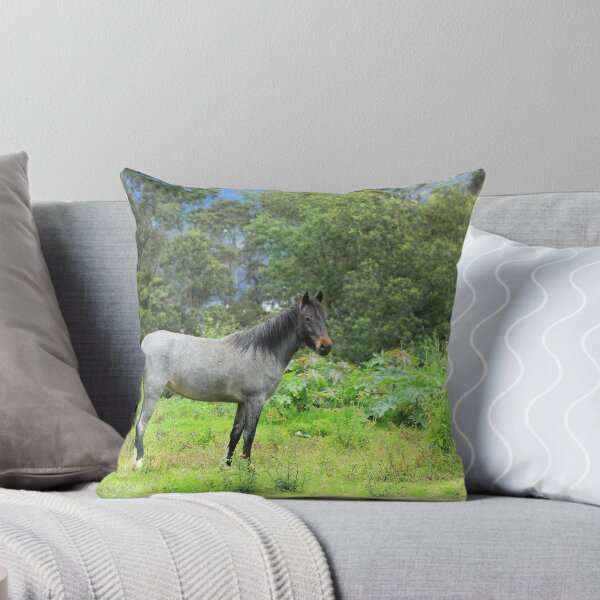 Item preview, Gray Horse in a Field designed and sold by rhamm.