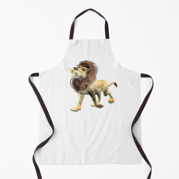 Item preview, Grinning Watercolour Style Lion designed and sold by Kay Patterson.