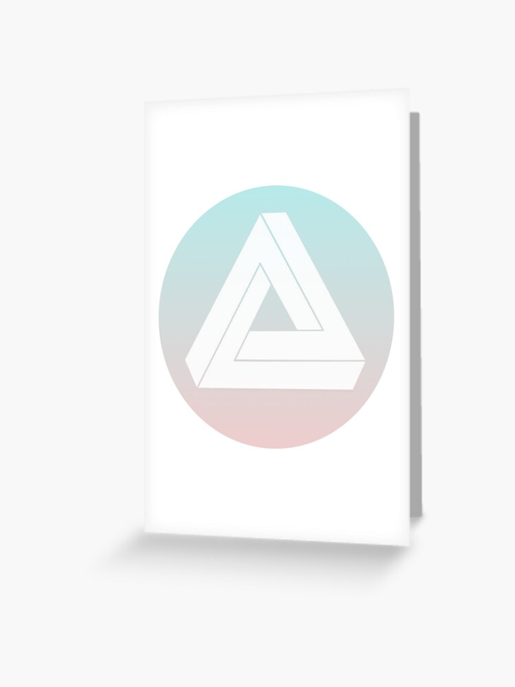 infinite triangle vaporwave aesthetic greeting card by tommy2shots redbubble infinite triangle vaporwave aesthetic greeting card by tommy2shots redbubble