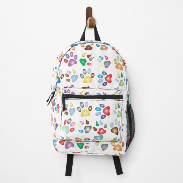 Item preview, Dog Paw Print Rainbow Pattern designed and sold by DARBOL-DESIGN.