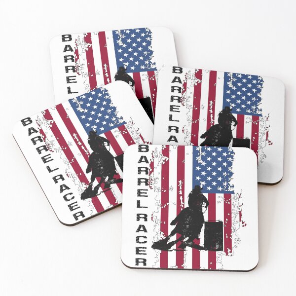Item preview, American Barrel Racer Sticker designed and sold by nscphotography.