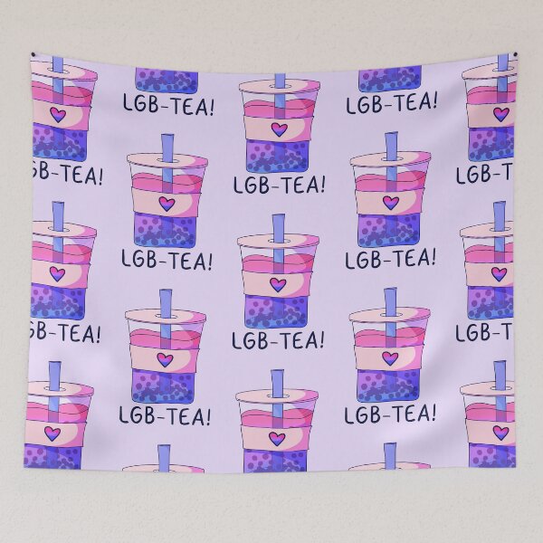 Item preview, Bisexual Pride Bubble Tea designed and sold by ForTheFrogWar.