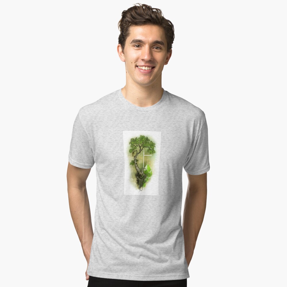 Item preview, Tri-blend T-Shirt designed and sold by Lunariagold.