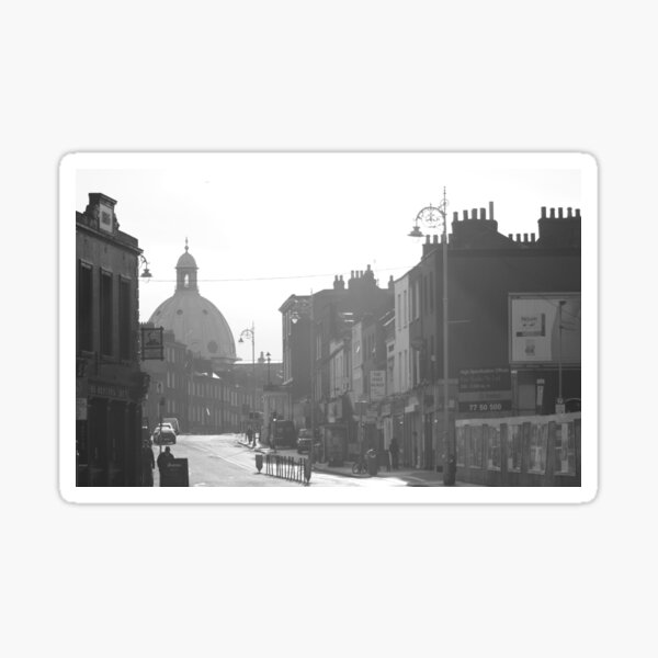 Hazy day at Rathmines, Dublin Sticker