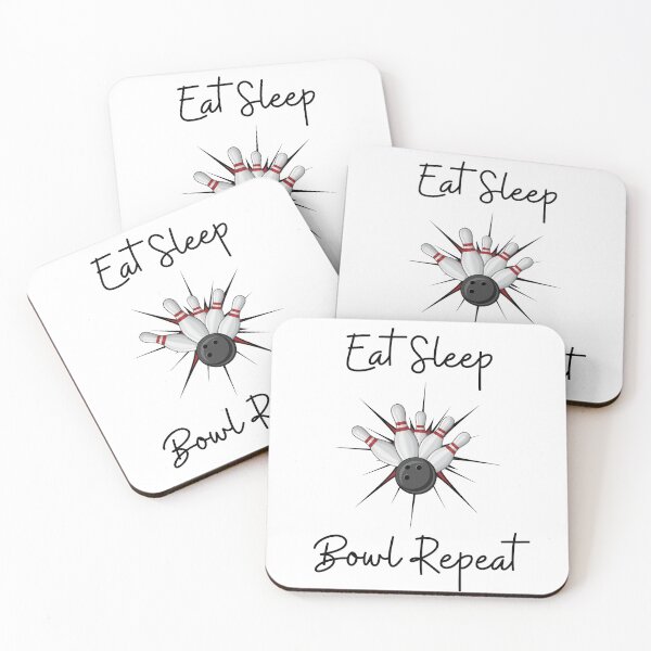 Item preview, eat sleep bowl repeat designed and sold by Zaibo.