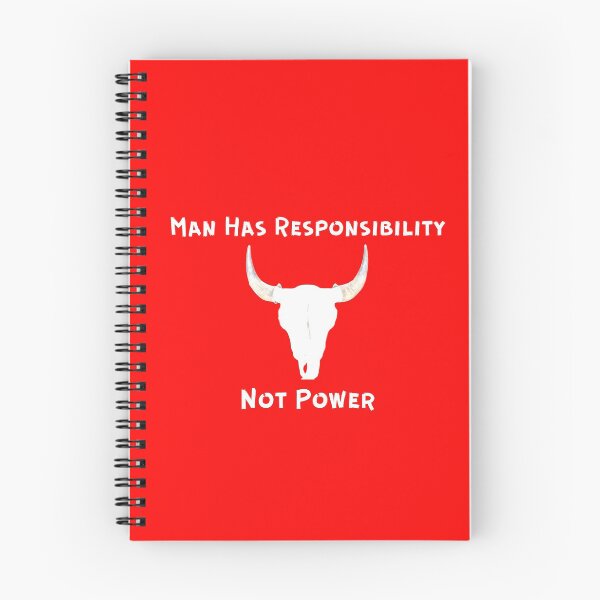 Item preview, Man Has Responsibilty, Not Power designed and sold by artistoutfitter.