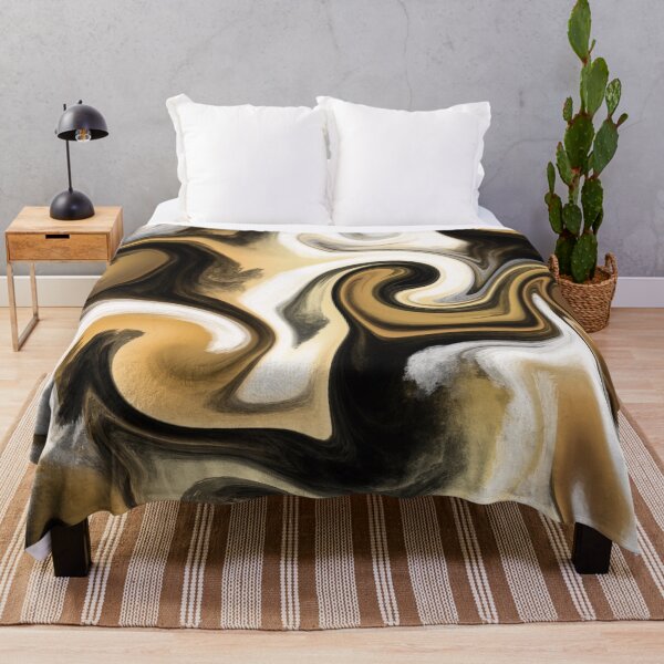 Item preview, Black and Gold Marble designed and sold by Breanna Trojahn.