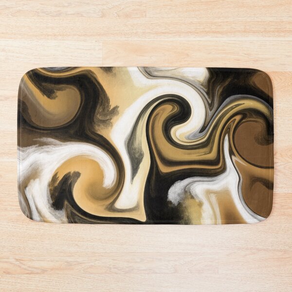 Item preview, Black and Gold Marble designed and sold by Breanna Trojahn.