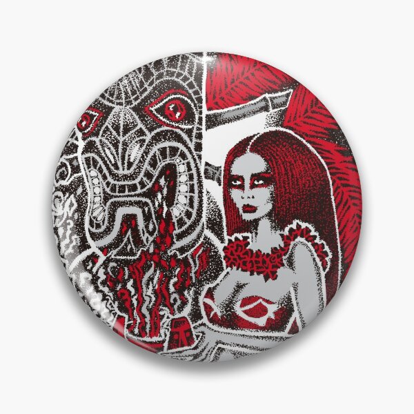 Item preview, Tiki style fantasy, polinesian retro pin up, exotica plants, tiki god essential, hawaiian sexy girl designed and sold by Francesco Carli.