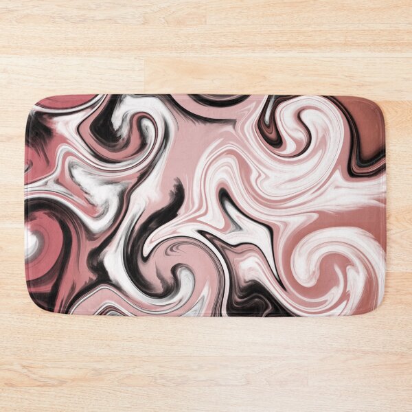 Item preview, Black and Rose Gold Marble designed and sold by Breanna Trojahn.