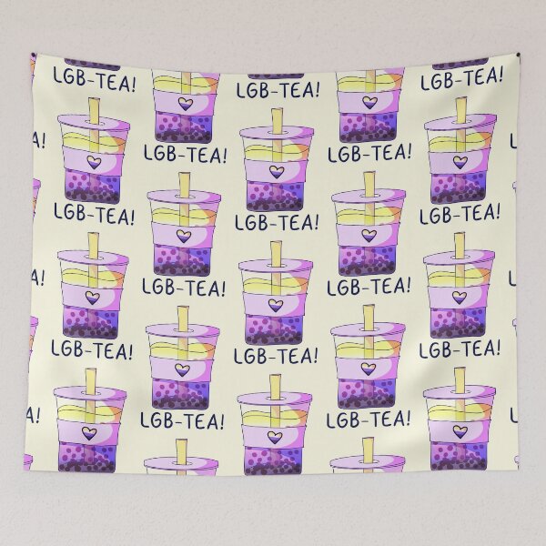 Item preview, Nonbinary Pride Bubble Tea designed and sold by ForTheFrogWar.