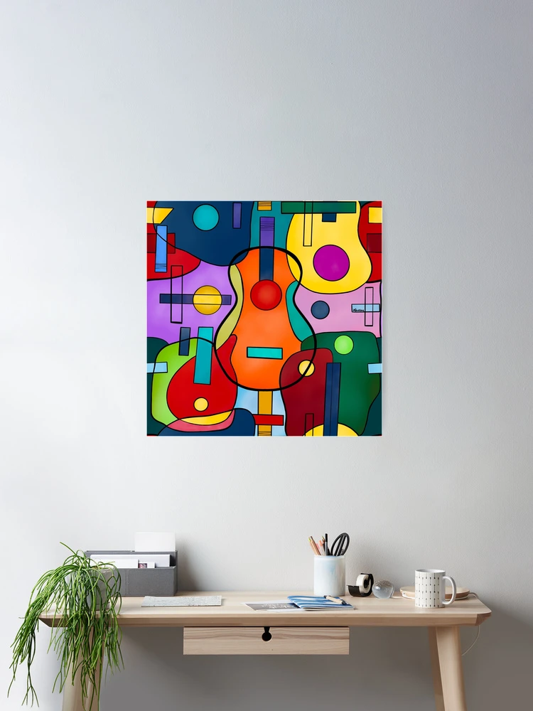 THE POSTER CLUB ポスター ABSTRACT Cubism atelier-cph-x-the-poster-club-
