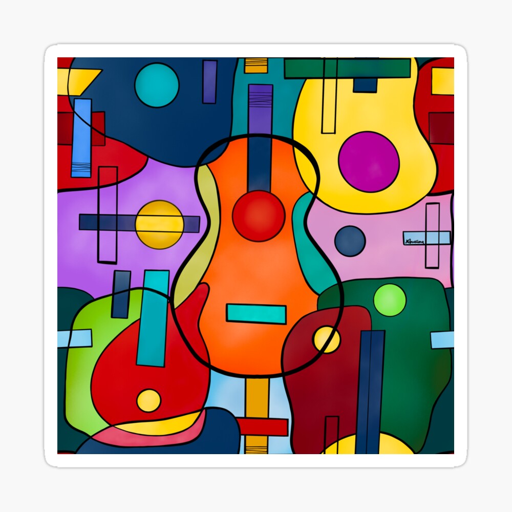 THE POSTER CLUB ポスター ABSTRACT Cubism THE POSTER CLUB ポスター