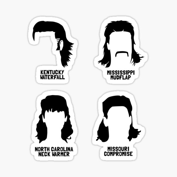 Mullet Stickers for Sale