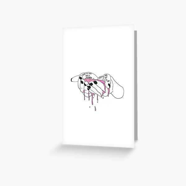 Poured Heart Greeting Card