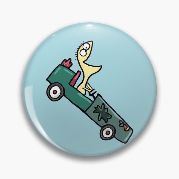 Item preview, Foster's Home for Imaginary Friends Cheese in Go Kart designed and sold by RoserinArt.