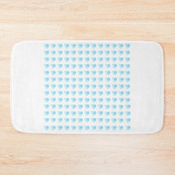 Item preview, Lovely Cool Blue Hearts Pattern designed and sold by dineshshop1.
