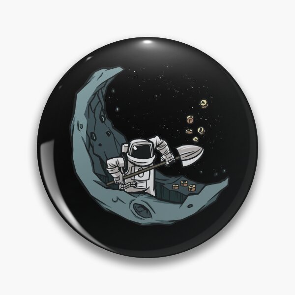 Artikelvorschau, Krypto zum Mond entworfen und verkauft von DesignTribe.