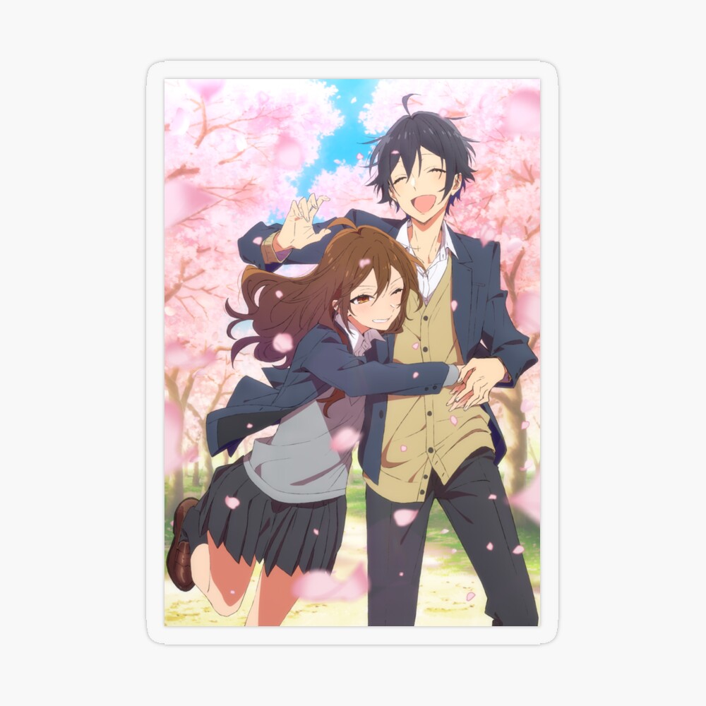 Hori Kyouko & Miyamura Izumi - HORIMIYA ANIME Sticker for Sale by  WAIFUCORNER