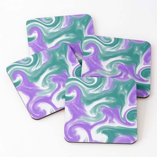 Item preview, Purple Teal Marble designed and sold by Breanna Trojahn.
