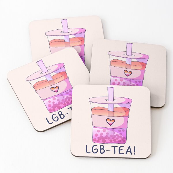Item preview, Lesbian Pride Bubble Tea designed and sold by ForTheFrogWar.