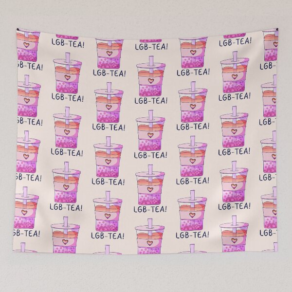 Item preview, Lesbian Pride Bubble Tea designed and sold by ForTheFrogWar.