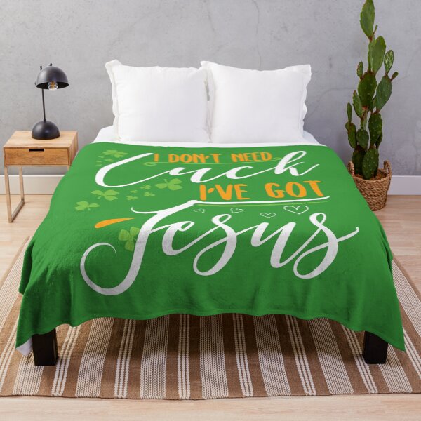 Item preview, Jesus Shamrock St Patricks Day designed and sold by MariusMunteanu.
