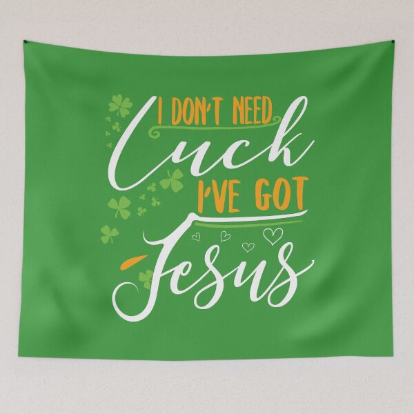 Item preview, Jesus Shamrock St Patricks Day designed and sold by MariusMunteanu.