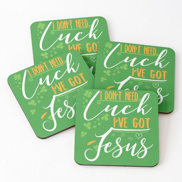 Item preview, Jesus Shamrock St Patricks Day designed and sold by MariusMunteanu.