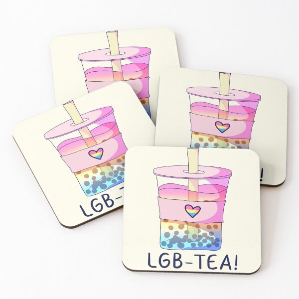 Item preview, Pansexual Pride Bubble Tea designed and sold by ForTheFrogWar.