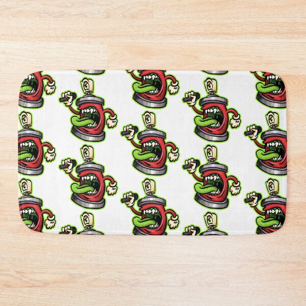 Item preview, Crazy Spray Can Monster MC designed and sold by Aaron Lodder.