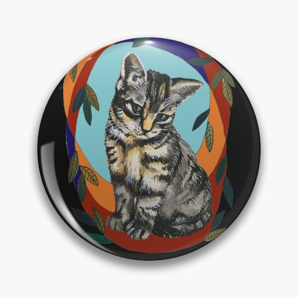 Item preview, Grey cat designed and sold by Ronel Lombard.