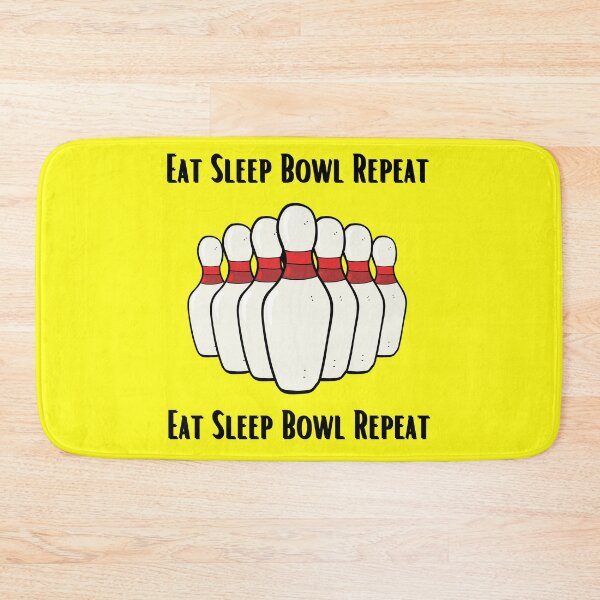 Item preview, eat sleep bowl repeat designed and sold by Zaibo.