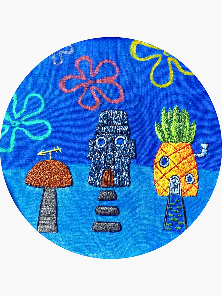 Plankton SpongeBob Squarepants Applique Design