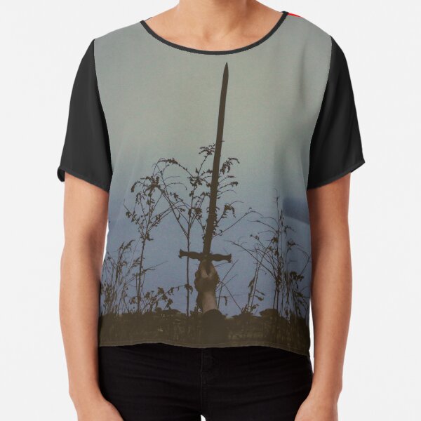 She Rises Chiffon Top