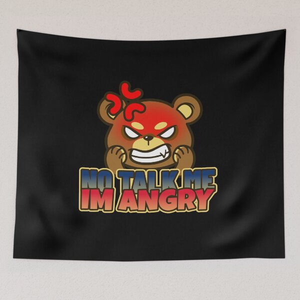 Item preview, No Talk Me Im Angry designed and sold by BlascoShop.